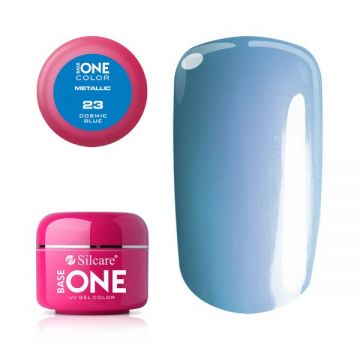 Gel UV Color Base One 5g Metalic Cosmic Blue 23