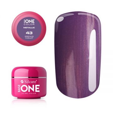 Gel UV Color Base One 5g Metalic Orchid Violet 43