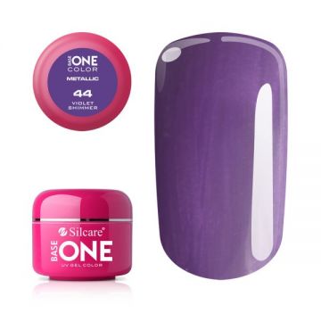 Gel UV Color Base One 5g Metalic Violet Shimmer 44