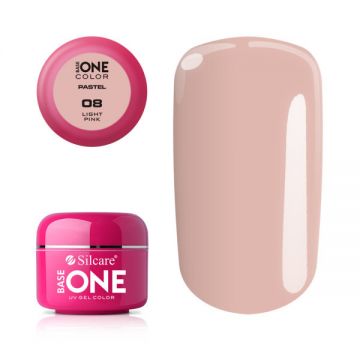 Gel UV Color Base One 5g Pastel 08 Light Pink