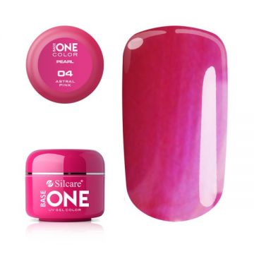 Gel UV Color Base One 5g Pearl 04 Astral Pink.