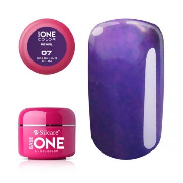 Gel UV Color Base One 5g Pearl 07 Sparkling Plum