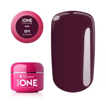 Gel UV Color Base One 5g Red Sangria 01