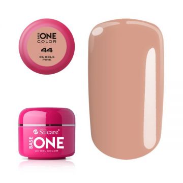 Gel uv Color Base One Silcare Clasic Bubble Pink 44