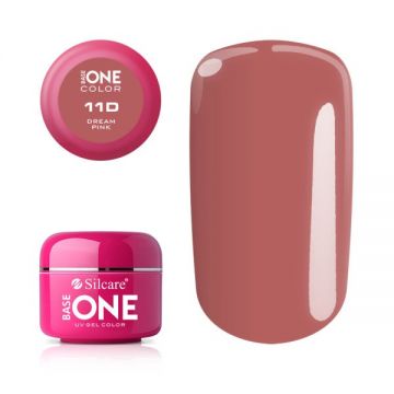 Gel uv Color Base One Silcare Clasic Dream Pink 11D