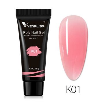 Poly-gel color Venalisa 15g nuanta K-01