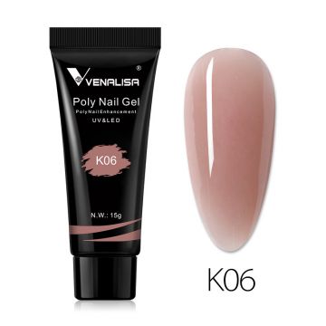 Poly-gel color Venalisa 15g nuanta K-06