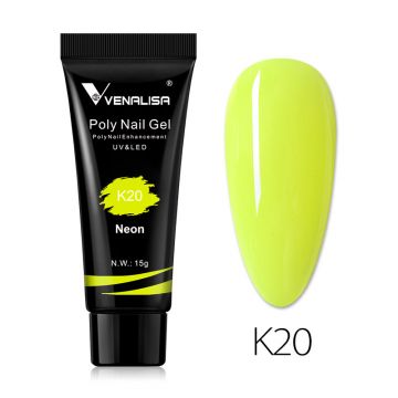 Poly-gel color Venalisa 15g nuanta K-20