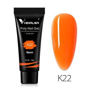 Poly-gel color Venalisa 15g nuanta K-22