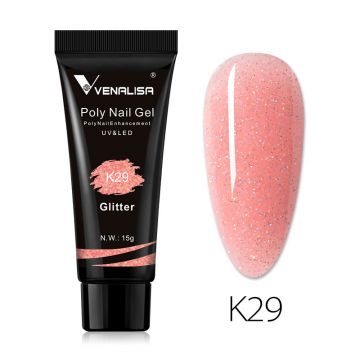 Poly-gel color Venalisa 15g nuanta K-29