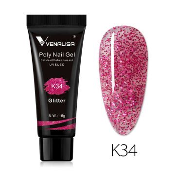 Poly-gel color Venalisa 15g nuanta K-34