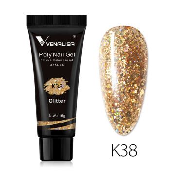 Poly-gel color Venalisa 15g nuanta K-38