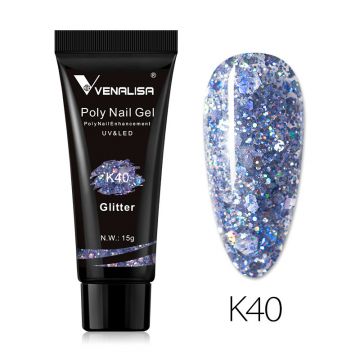 Poly-gel color Venalisa 15g nuanta K-40