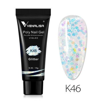 Poly-gel color Venalisa 15g nuanta K-46