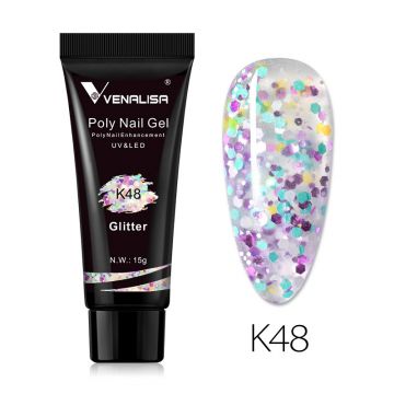 Poly-gel color Venalisa 15g nuanta K-48