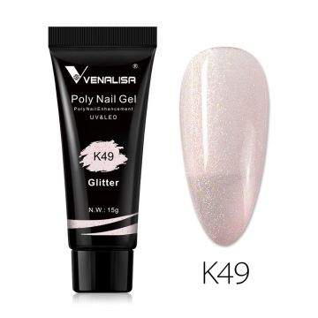 Poly-gel color Venalisa 15g nuanta K-49