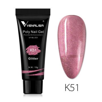 Poly-gel color Venalisa 15g nuanta K-51