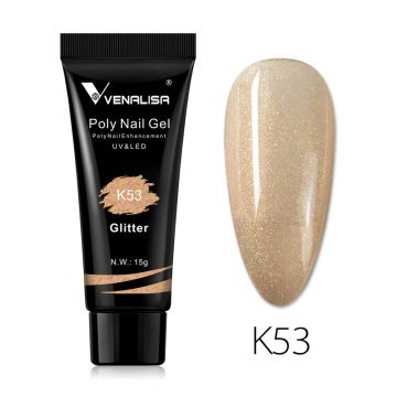 Poly-gel color Venalisa 15g nuanta K-53