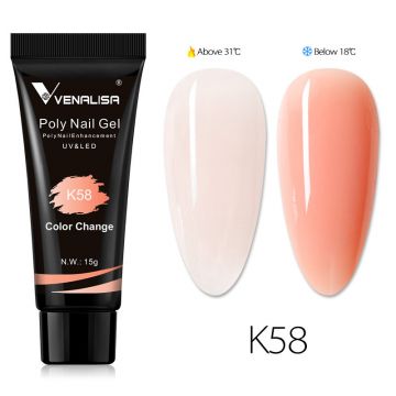 Poly-gel color Venalisa 15g TERMO K-58