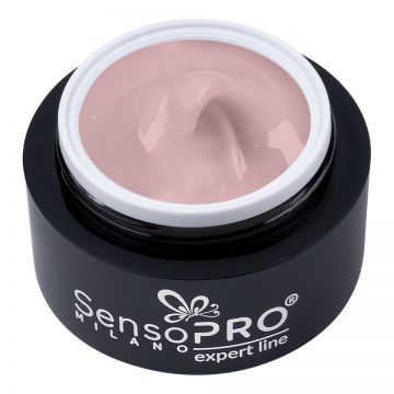 Gel Constructie Unghii Expert Line SensoPRO Milano - Nude Rose 30ml