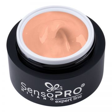 Gel Constructie Unghii Expert Line SensoPRO Milano - Shimmer Nude 30ml