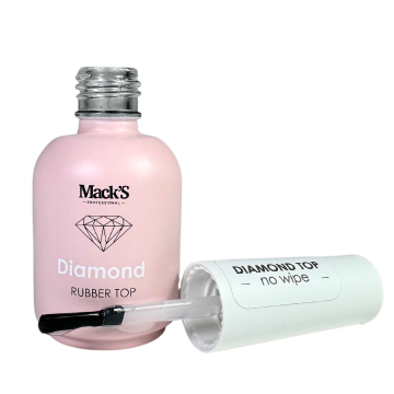 Diamond Rubber Top Coat Macks 15 ml - Everin