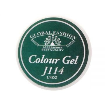 Gel color unghii, vopsea de arta, Distinguished Green, 5gr, J114