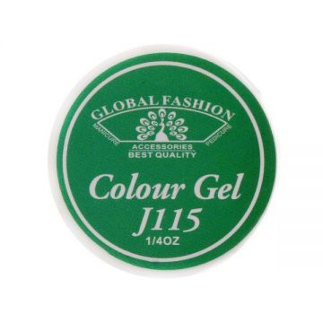 Gel color unghii, vopsea de arta, seria Distinguished Green, Globl Fashion, 5gr, J115