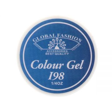 Gel color unghii, vopsea de arta, seria Royal Blue, Global Fashion, 5gr, I98