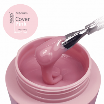 Gel Constructie Medium Cover Pink 50gr Macks - MCN-50