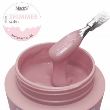 Gel Constructie Shimmer Satin 15ml Macks - SSP50-MKS