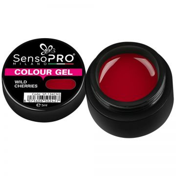 Gel UV Colorat Wild Cherries 5ml, SensoPRO Milano