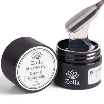 Gel UV Hema Free Zolla 15g, 01