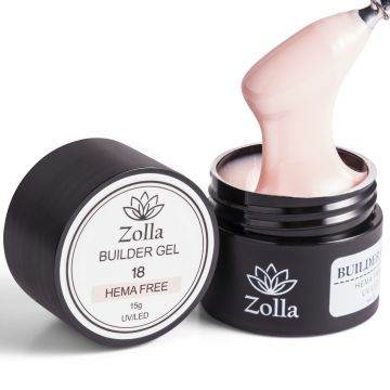 Gel UV Hema Free Zolla 15g, 18