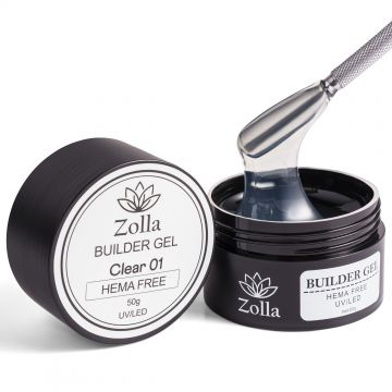 Gel UV Hema Free Zolla 50g, 01