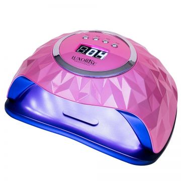 Lampa UV LED Unghii 220W EclatDiamond PRO - LUXORISE, Laser Pink