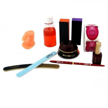 Kit unghii cu gel UV 2M - Nr. 03 (Fara Lampa UV)