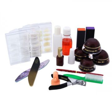 Kit unghii cu gel UV 2M - Nr. 06 (Fara Lampa UV)