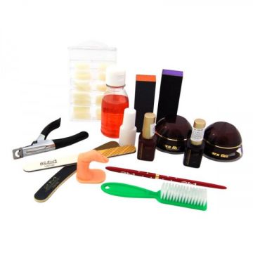 Kit unghii cu gel UV 2M - Nr. 09 (fara lampa)