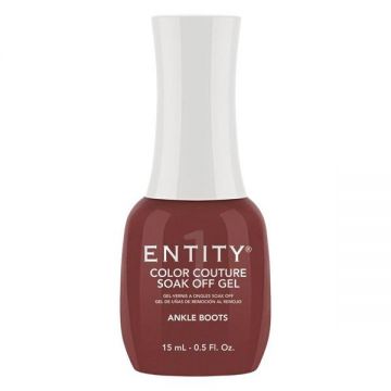 Gel Pigmentat pentru Unghii - Entity Color Couture Soak Off Gel, nuanta "Ankle Boots", 15 ml