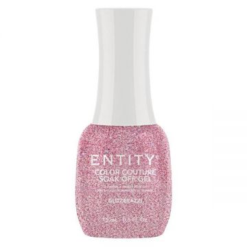 Gel Pigmentat pentru Unghii - Entity Color Couture Soak Off Gel, nuanta "Glizerazzi", 15 ml