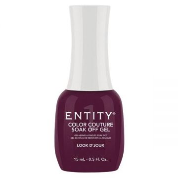 Gel Pigmentat pentru Unghii - Entity Color Couture Soak Off Gel, nuanta "Look D'Jour", 15 ml