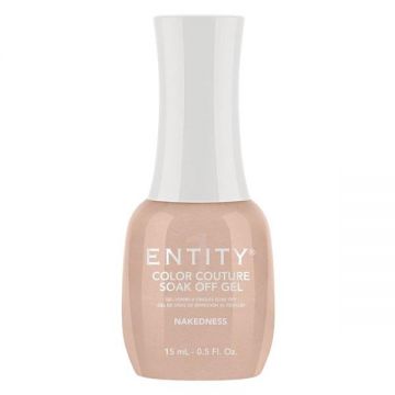 Gel Pigmentat pentru Unghii - Entity Color Couture Soak Off Gel, nuanta "Nakedness", 15 ml