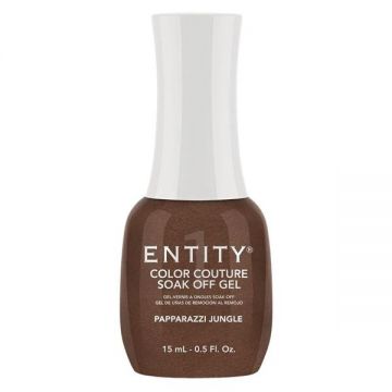 Gel Pigmentat pentru Unghii - Entity Color Couture Soak Off Gel, nuanta "Papparazzi Jungle", 15 ml