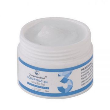 Gel Uv Constructie Fsm Girls Corner 15ml - Nr 03 - Alb Laptos