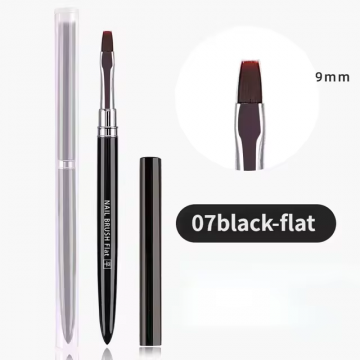 Pensula Gel Varf Drept nr.6 Black - SF-84