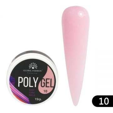 Polygel Global Fashion, 15ml, #10