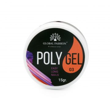 Polygel Global Fashion, 15ml, 3