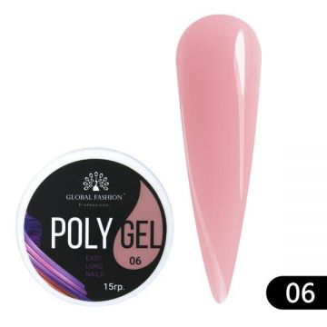 Polygel Global Fashion, 15ml, #6