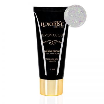 Polygel REVOMAX GEL LUXORISE Celestial Sprinkles, 30ml